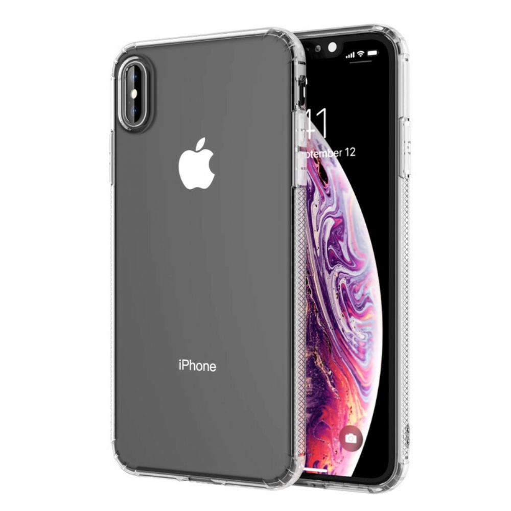 Kryt Na iPhone XS Max Průhledné Ochranné Polštáře Leeu