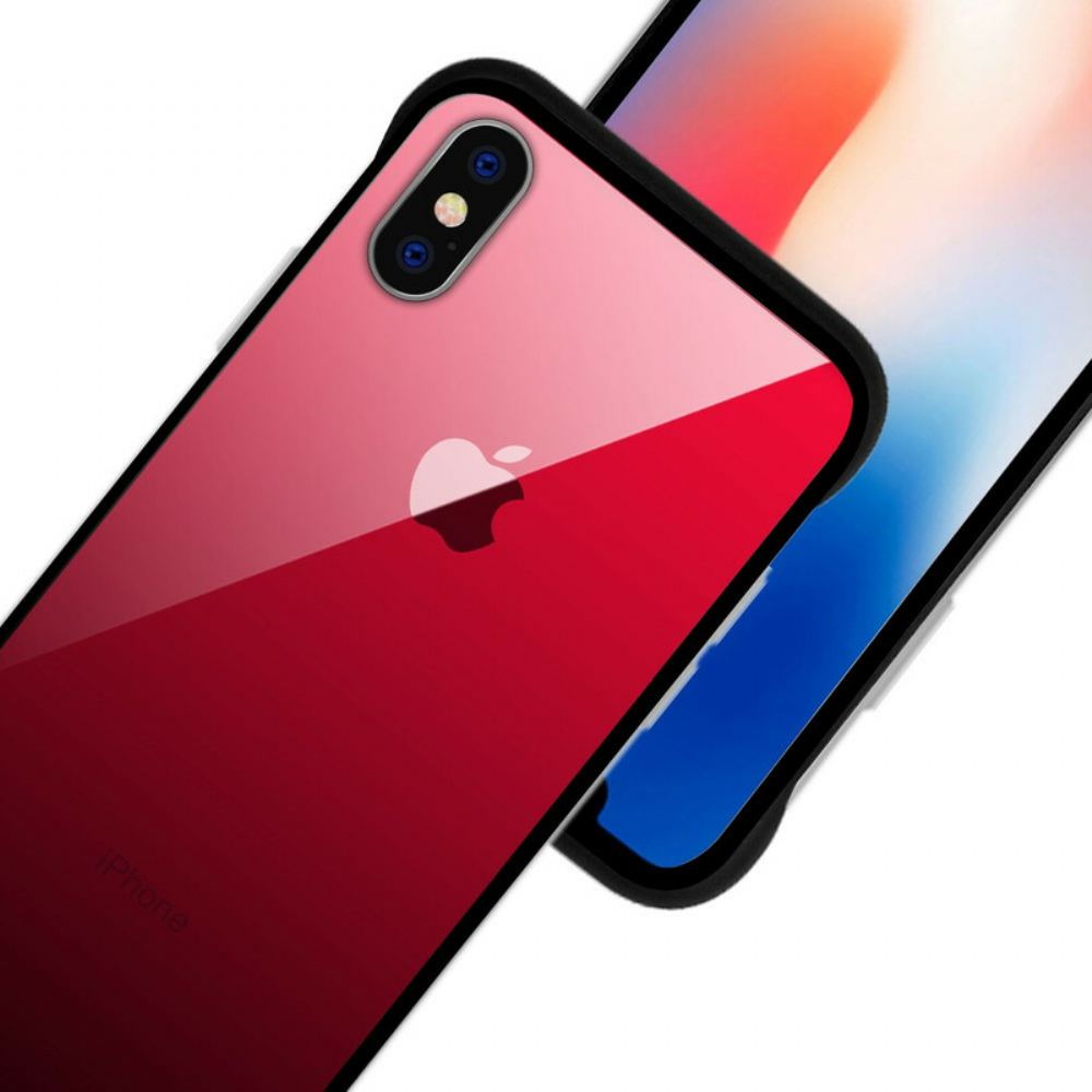 Kryty Na Mobil Na iPhone XS Max Barvy Tvrzeného Skla Nxe