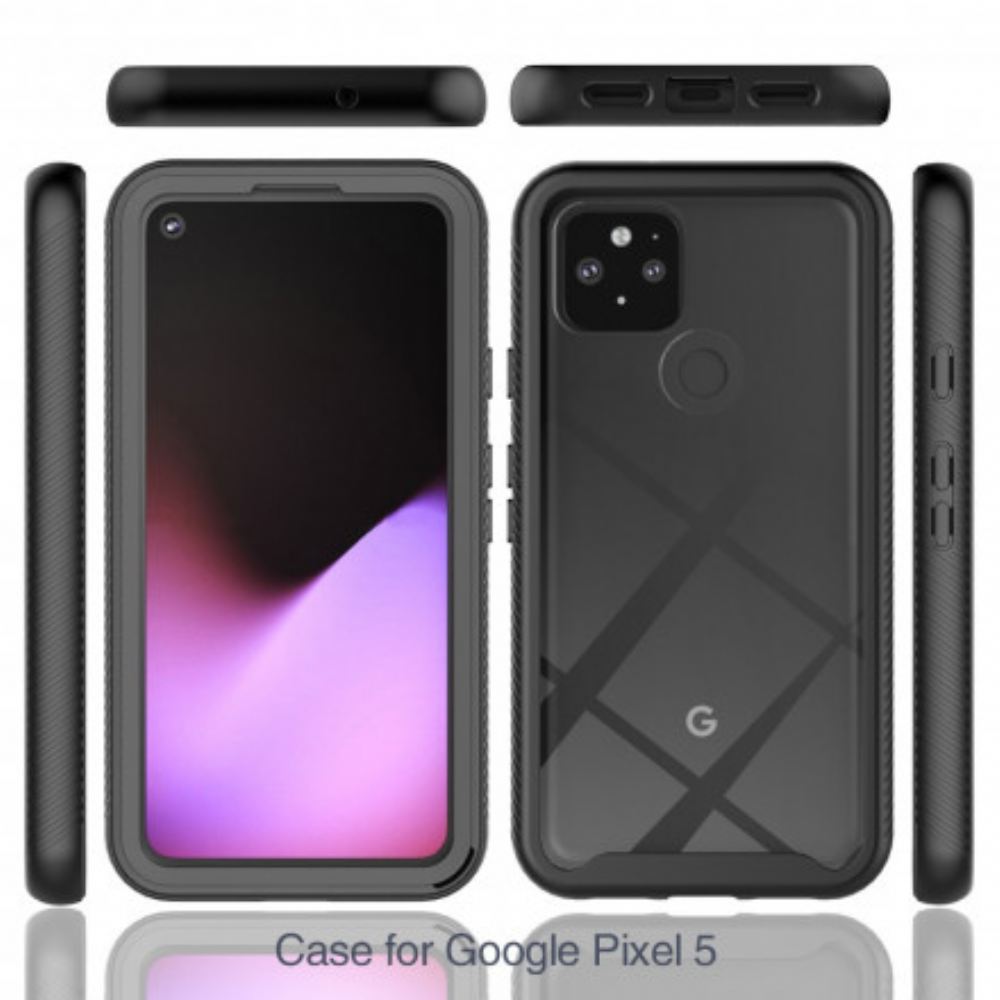 Kryt Na Google Pixel 5 Hybridní Zkosené Hrany