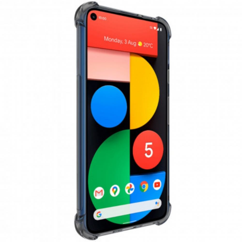 Kryty Na Mobil Na Google Pixel 5 Transparentní Silky Imak