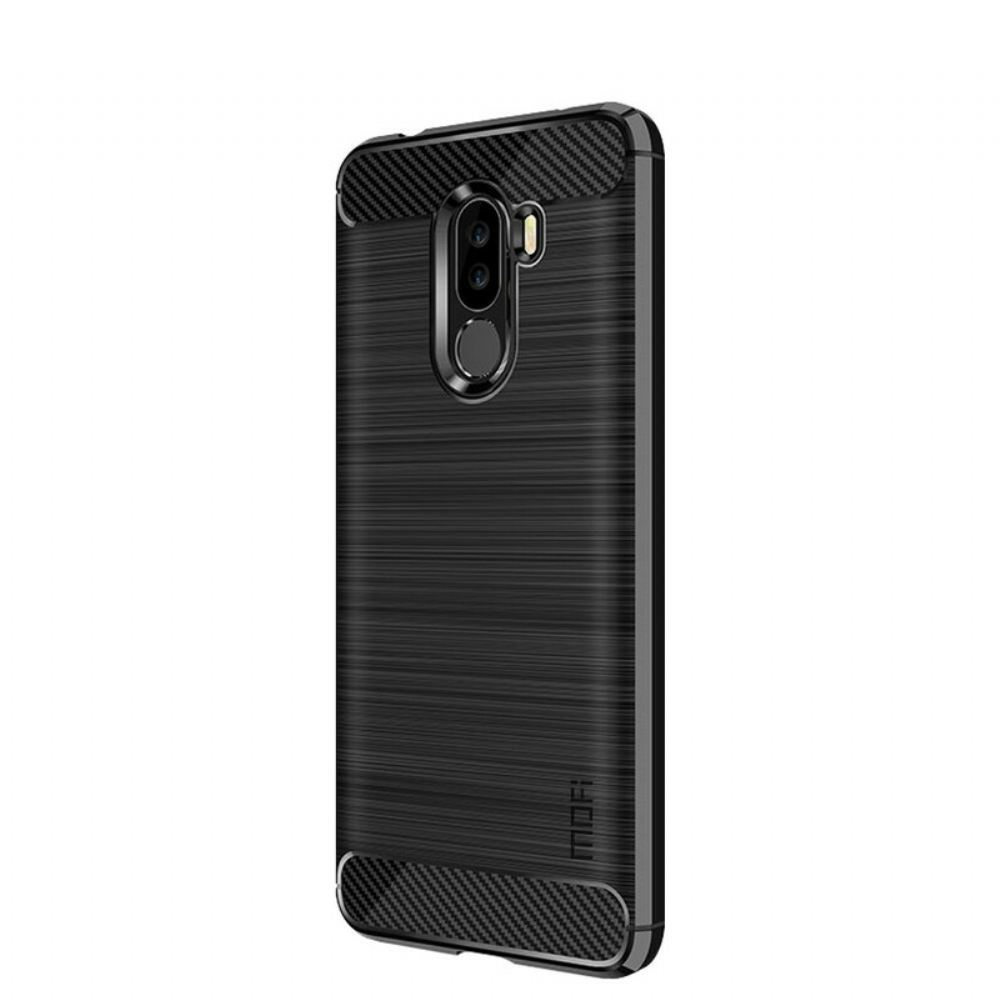 Kryt Na Pocophone F1 Mofi Kartáčované Uhlíkové Vlákno