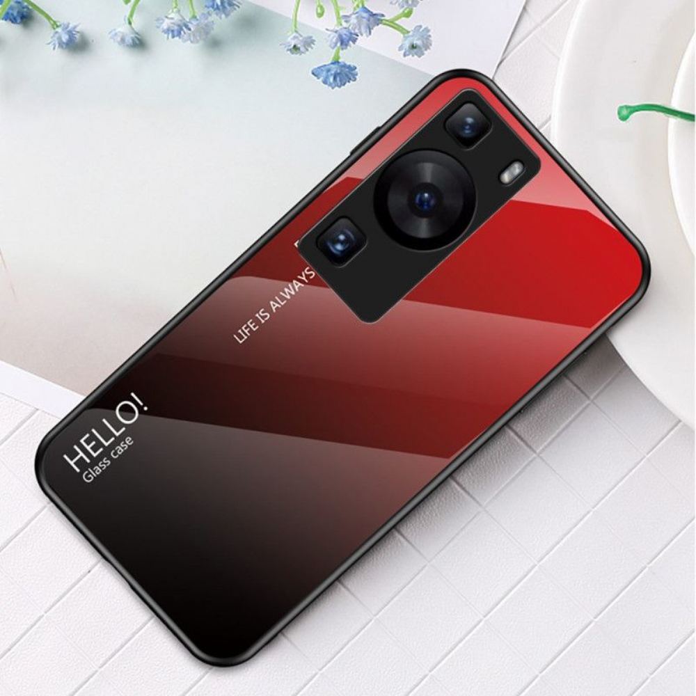 Kryt Na Huawei P60 Pro Dobrý Den. Tvrzené Sklo