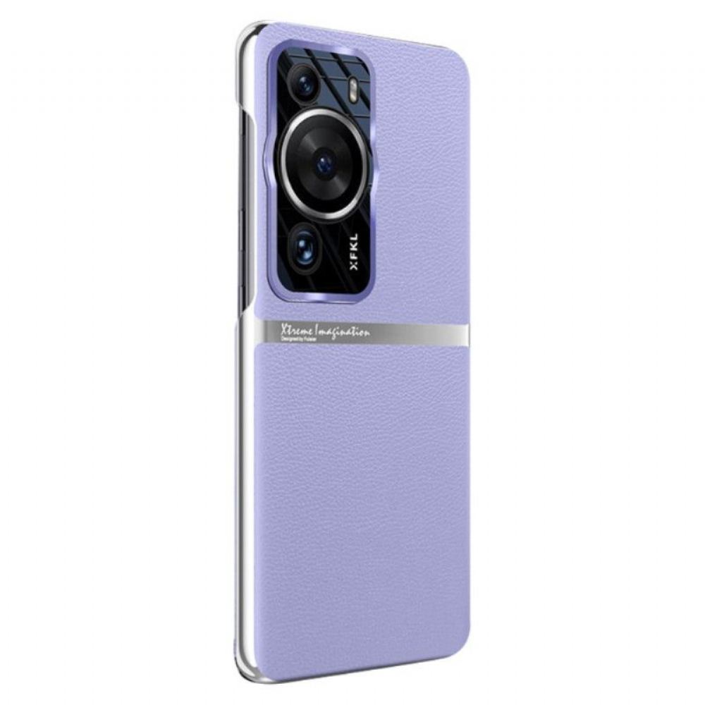 Kryt Na Huawei P60 Pro Umělá Kůže