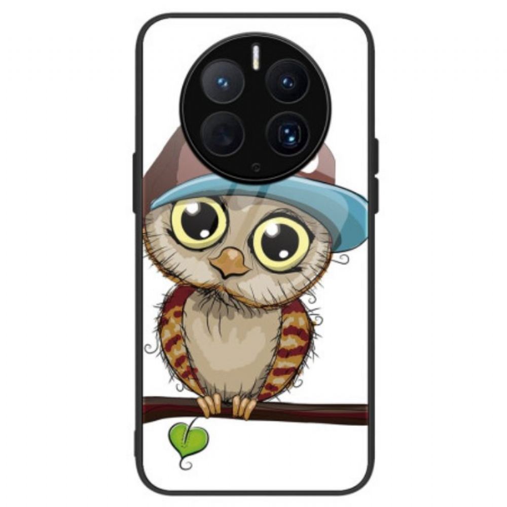 Kryt Na Huawei Mate 50 Pro Bad Owl Tvrzené Sklo