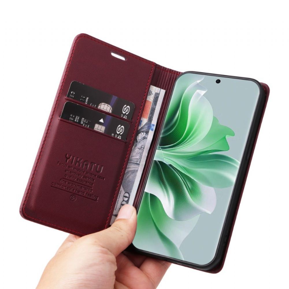 Kožené Pouzdro Oppo Reno 11 Pro 5g Kryty Na Mobil Yikatu