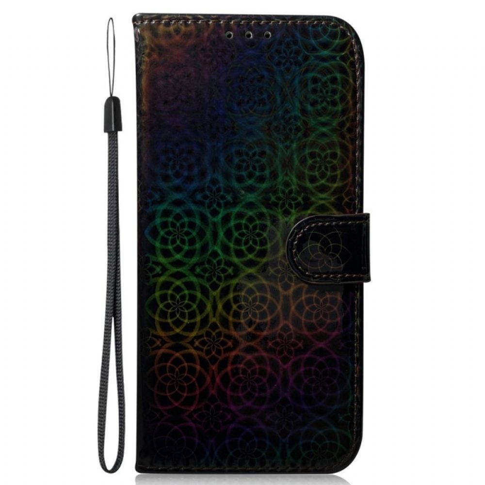 Kožený Kryt Na Oppo Reno 11 Pro 5g Strappy Disco Style