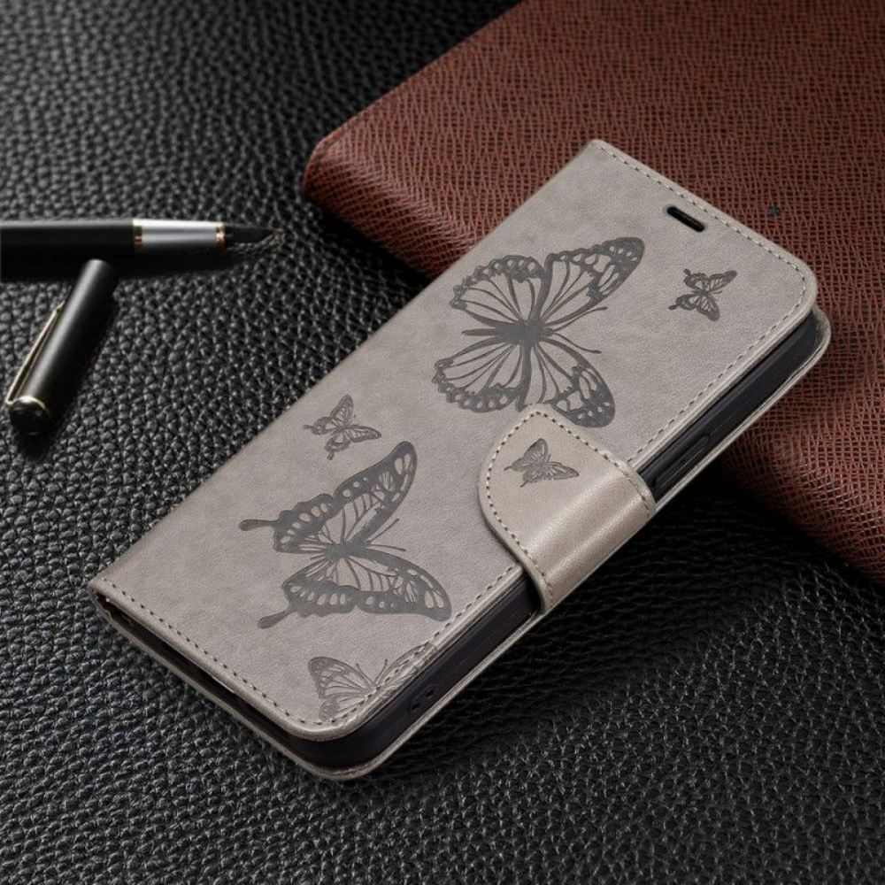 Flipové Pouzdro Na Xiaomi 13 Pro Na Lana Butterflies Printed Strappy