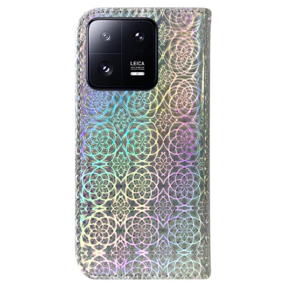 Flipové Pouzdro Na Xiaomi 13 Pro Na Lana Strappy Disco Styl