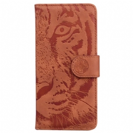 Flipové Pouzdro Na Xiaomi 13 Pro Na Lana Strappy Tiger Print