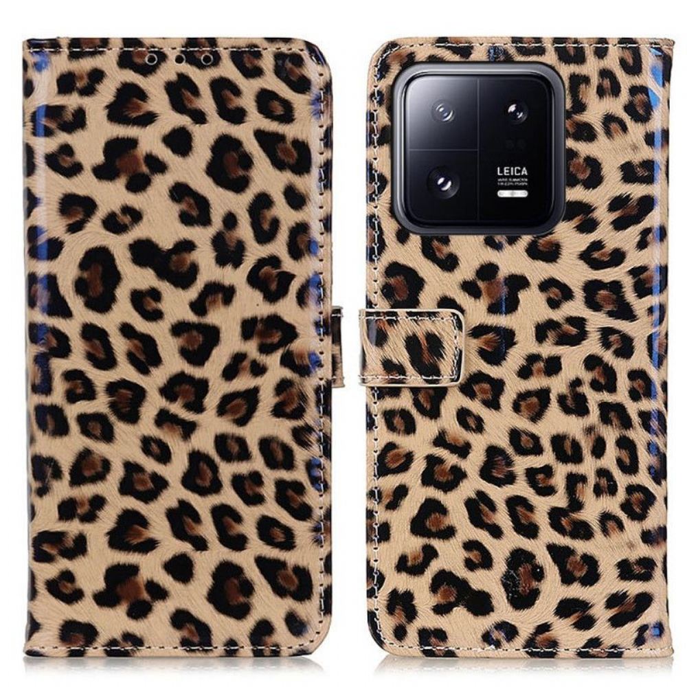 Flipové Pouzdro Na Xiaomi 13 Pro Leopard