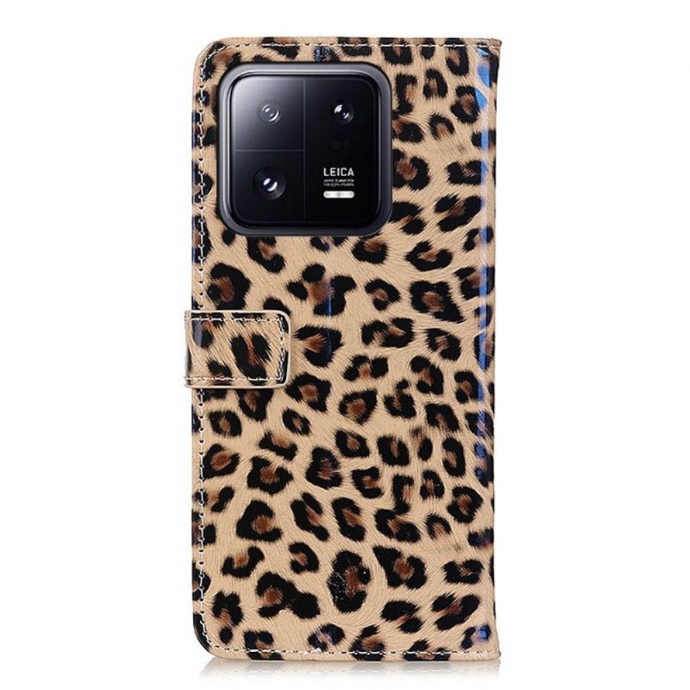 Flipové Pouzdro Na Xiaomi 13 Pro Leopard