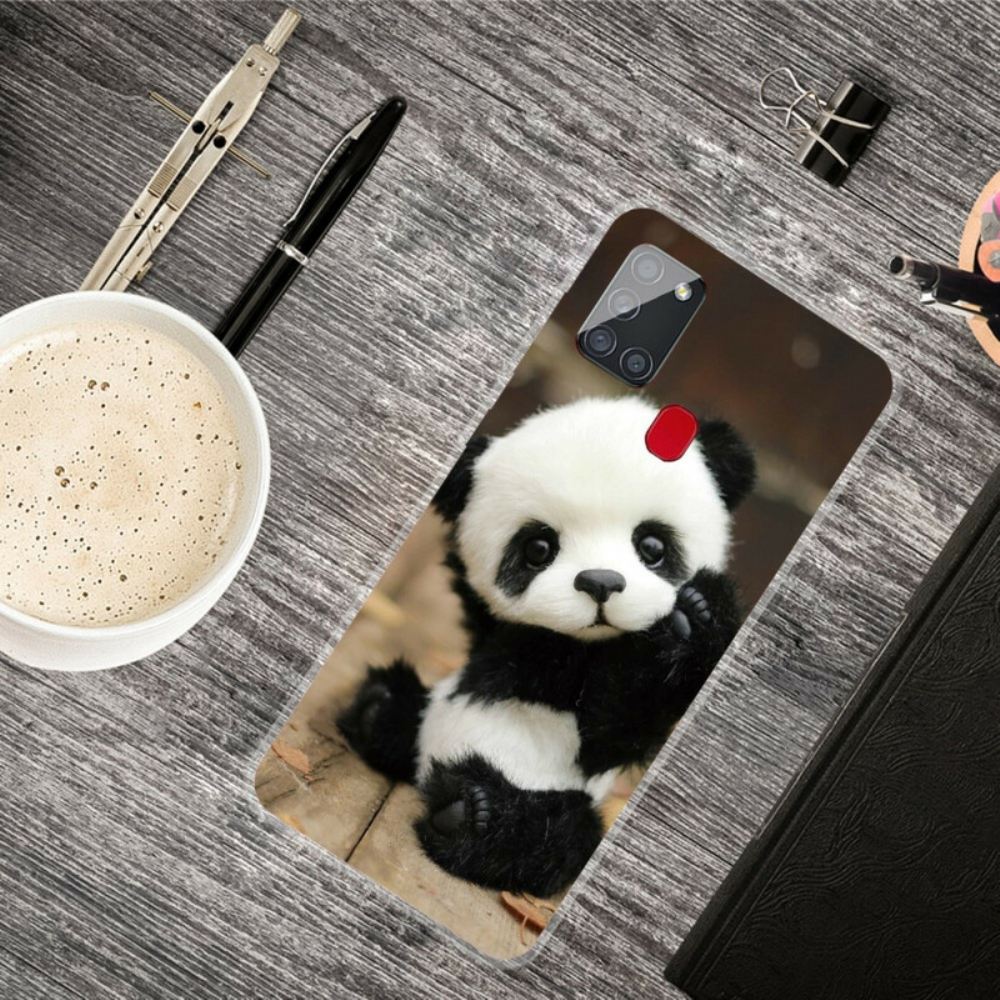 Kryt Na Samsung Galaxy A21s Flexibilní Panda