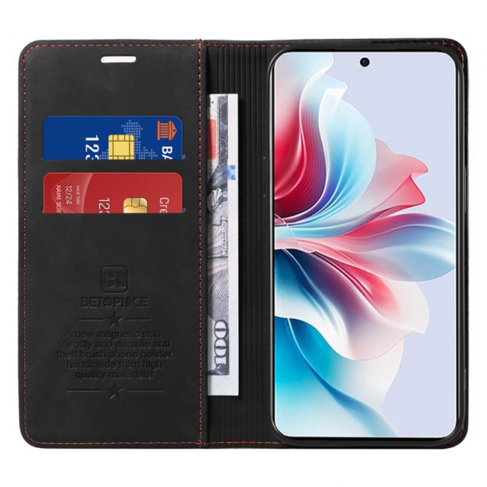 Kožené Pouzdro Folio Oppo Reno 11f 5g Betopnice