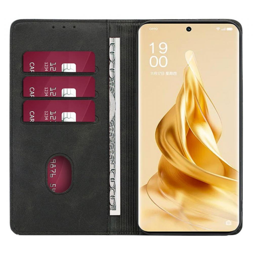 Kožený Kryt Oppo Reno 11f 5g Imitace Kůže