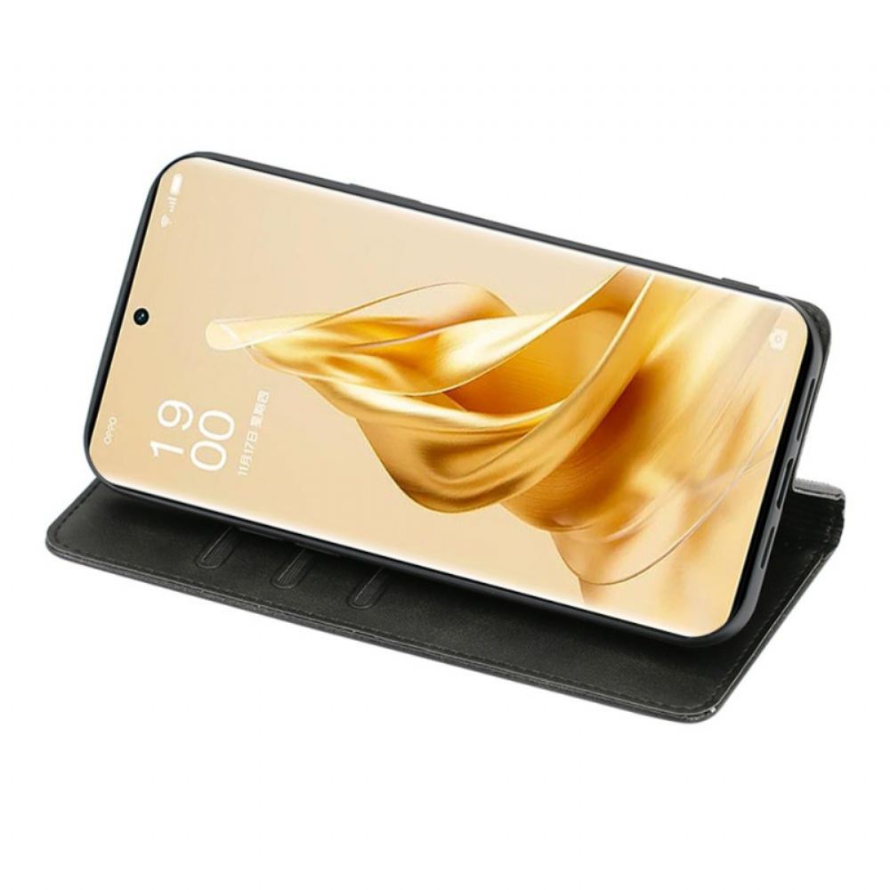 Kožený Kryt Oppo Reno 11f 5g Imitace Kůže