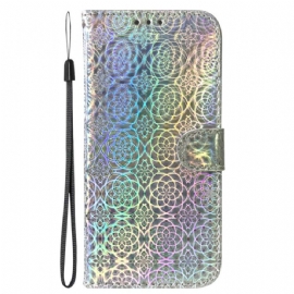 Peněženková Pouzdra Oppo Reno 11f 5g Kryty Na Mobil Strappy Disco Style