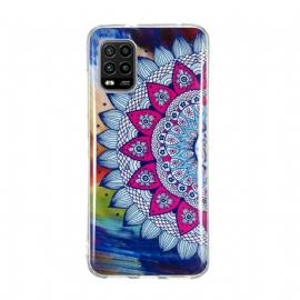 Kryt Na Xiaomi Mi 10 Lite Fluorescenční Barevná Mandala