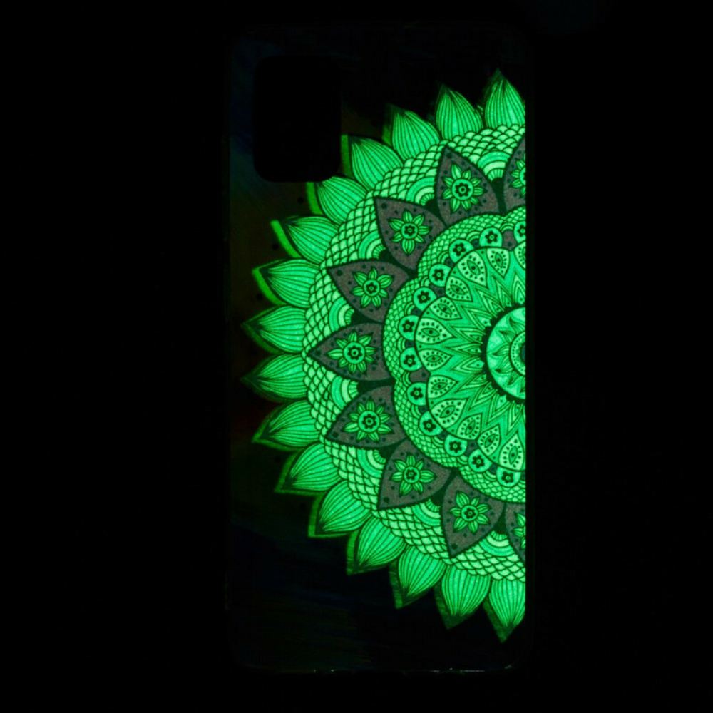 Kryt Na Xiaomi Mi 10 Lite Fluorescenční Barevná Mandala