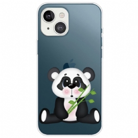 Kryt Na iPhone 14 Plus Transparentní Smutná Panda