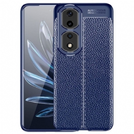 Kryt Na Honor 90 Pro Efekt Kůže Litchi S Dvojitou Linií