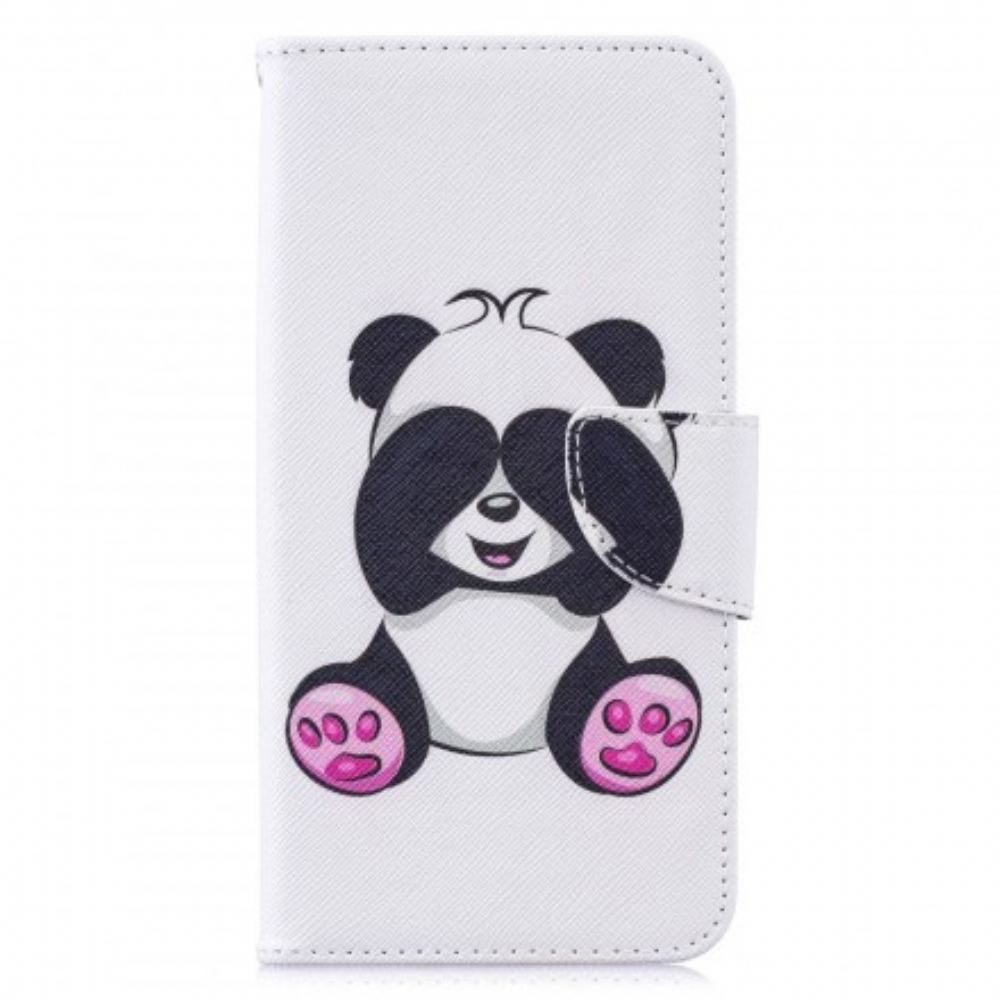 Flipové Pouzdro Na Huawei Y7 2019 Panda Zábava