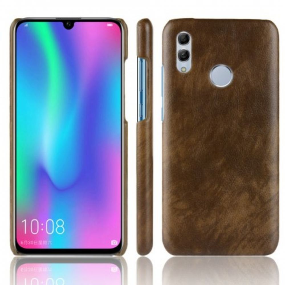 Kryt Na Huawei Y7 2019 Kožený Efekt Litchi Performance