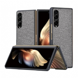 Kryt Na Samsung Galaxy Z Fold 3 5G Efekt Texturované Kůže