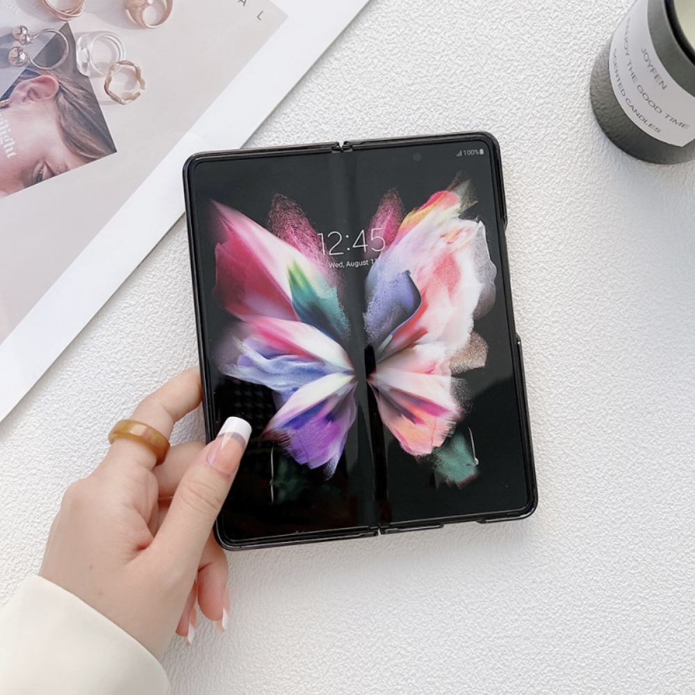 Kryt Na Samsung Galaxy Z Fold 3 5G Ochrana Obrazovky A Kruhová Podpora