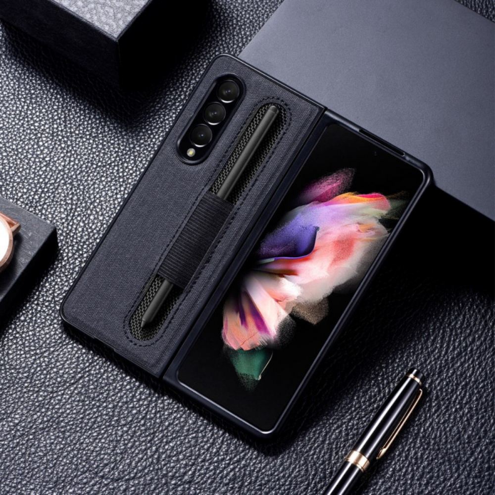 Kryt Na Samsung Galaxy Z Fold 3 5G Textura Látky