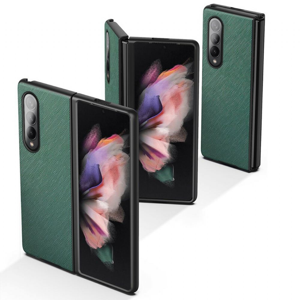 Kryt Na Samsung Galaxy Z Fold 3 5G Texturovaná Kůže