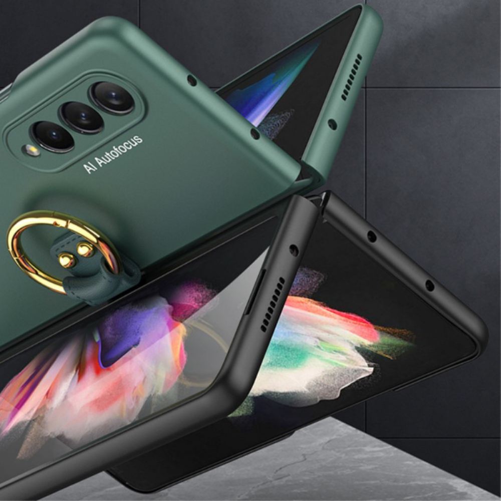 Kryty Na Mobil Na Samsung Galaxy Z Fold 3 5G Kruhová Podpora A Ochrana Obrazovky Gkk