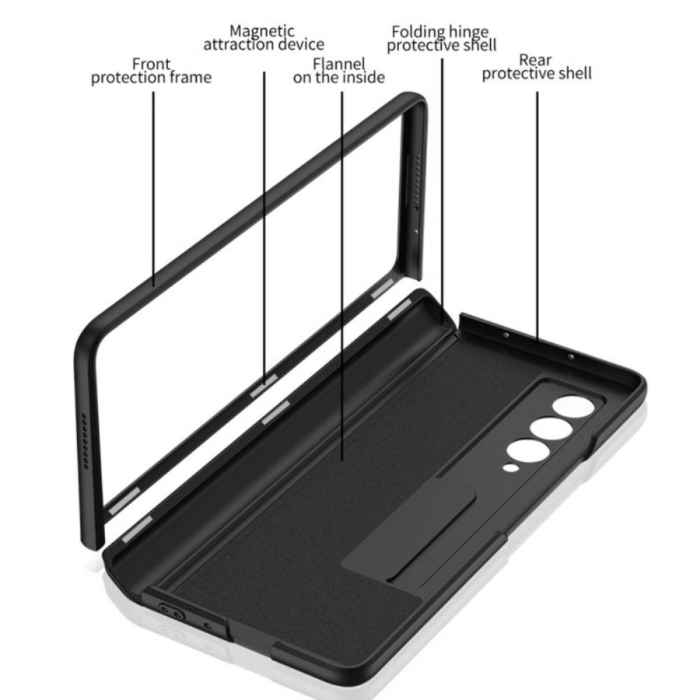 Kryty Na Mobil Na Samsung Galaxy Z Fold 3 5G Pevná Plastová Podpěra Gkk