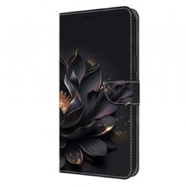 Kožený Kryt Xiaomi Redmi Note 13 4g Fialový Lotos