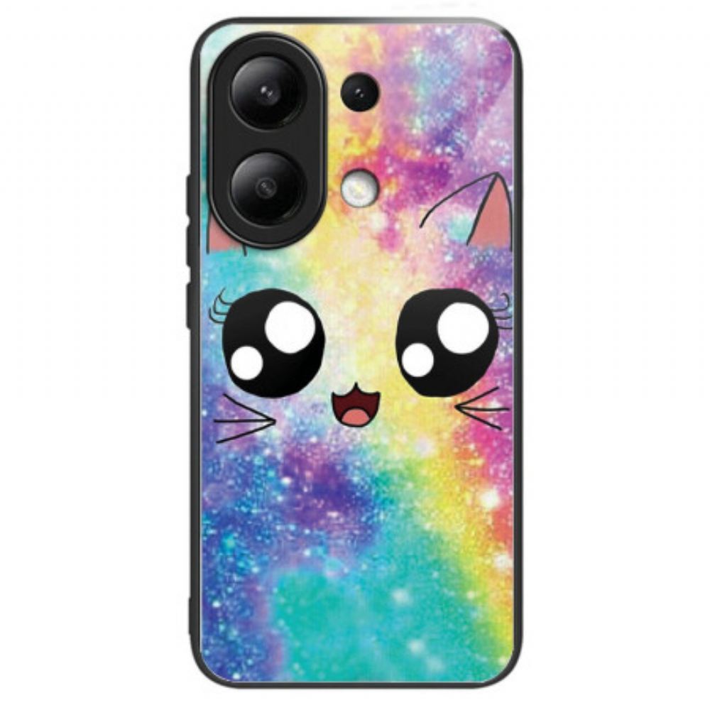 Kryt Xiaomi Redmi Note 13 4g Tvrzené Sklo Rainbow Cat