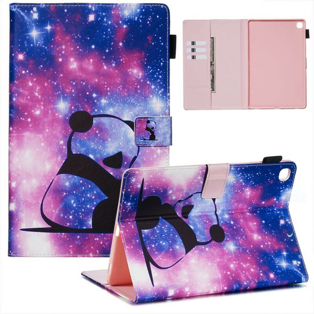 Flipové Pouzdro Na Samsung Galaxy Tab S5e Panda Space