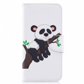 Flipové Pouzdro Na Samsung Galaxy A10 Líná Panda