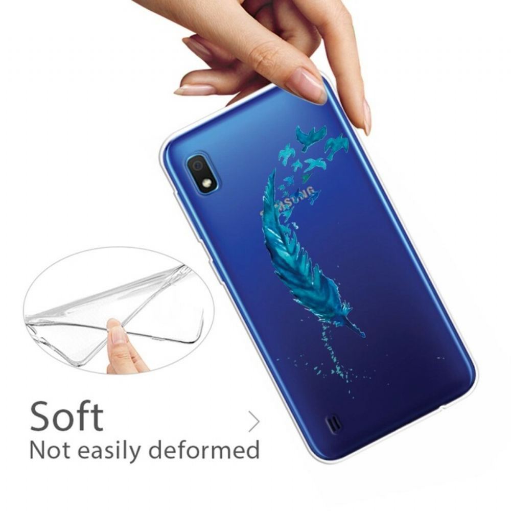 Kryt Na Samsung Galaxy A10 Krásné Pírko