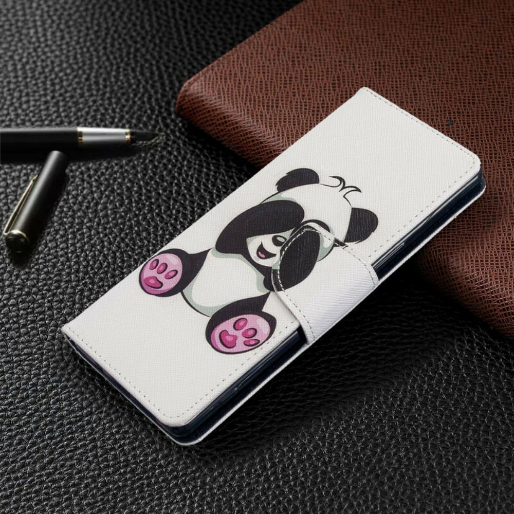 Flipové Pouzdro Na Sony Xperia 5 Panda Zábava