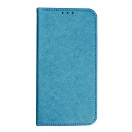 Kožené Pouzdro Folio Xiaomi 14 Křížová Textura