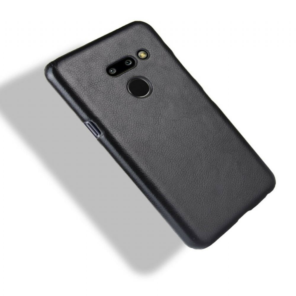 Kryt Na LG G8 ThinQ Kožený Efekt Litchi