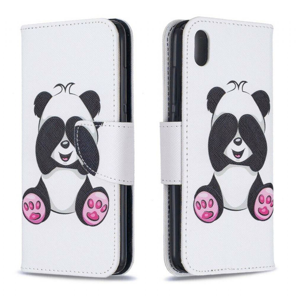 Flipové Pouzdro Na Xiaomi Redmi 7A Panda Zábava