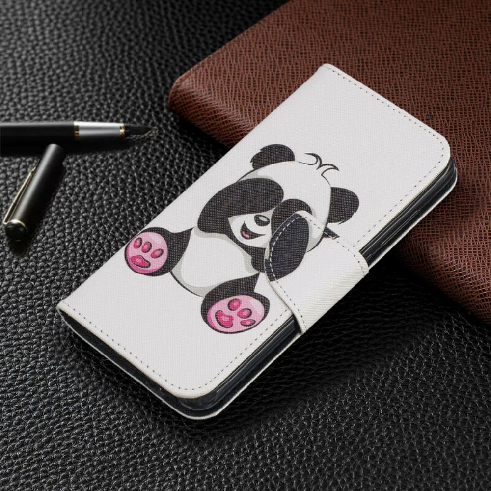 Flipové Pouzdro Na Xiaomi Redmi 7A Panda Zábava