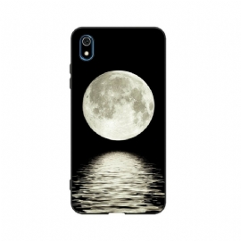 Kryt Na Xiaomi Redmi 7A Pružný Silikon Marine Moon