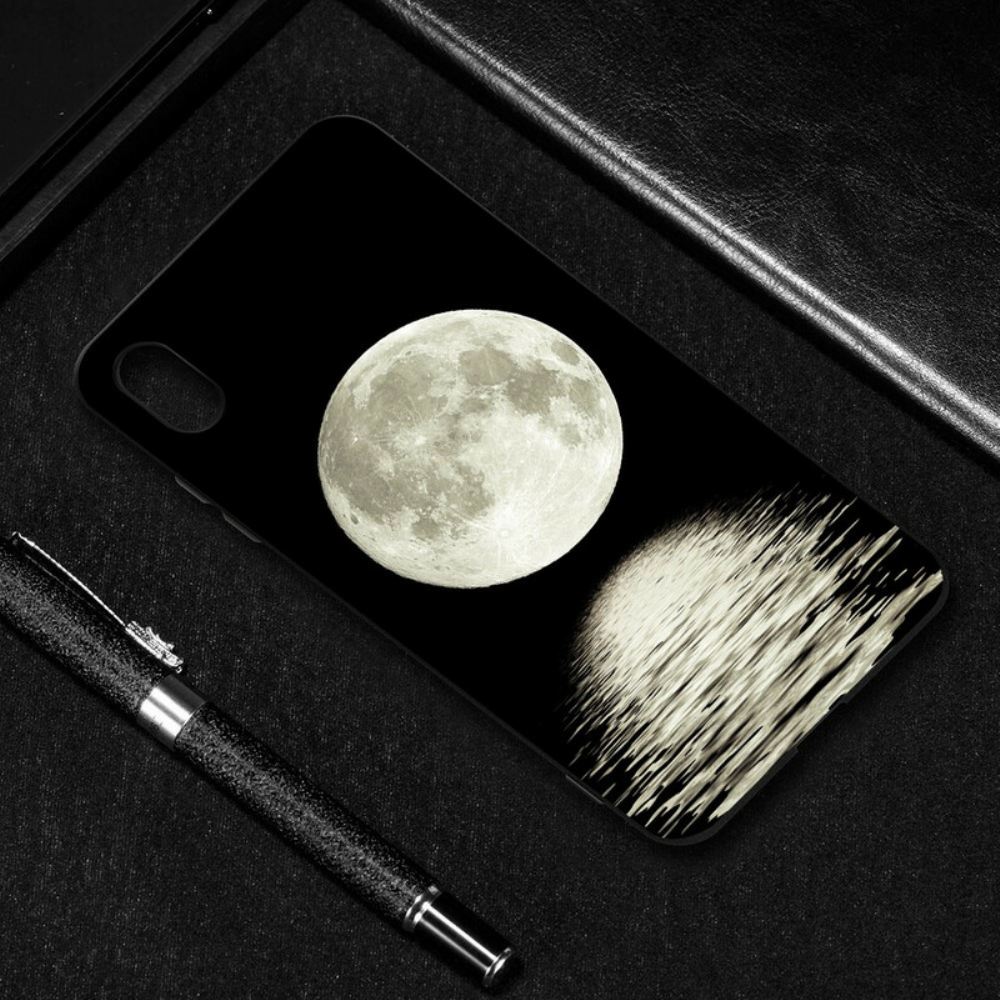 Kryt Na Xiaomi Redmi 7A Pružný Silikon Marine Moon