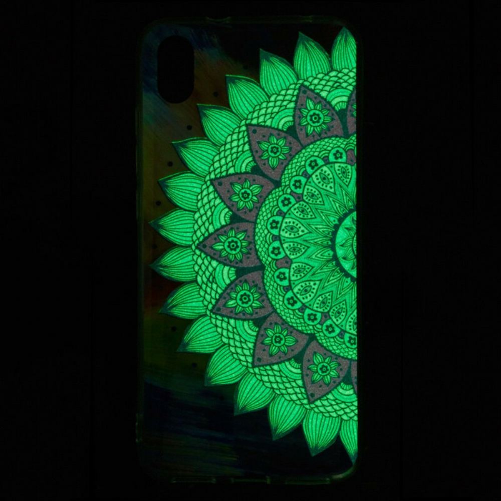 Kryty Na Mobil Na Xiaomi Redmi 7A Fluorescenční Barevná Mandala