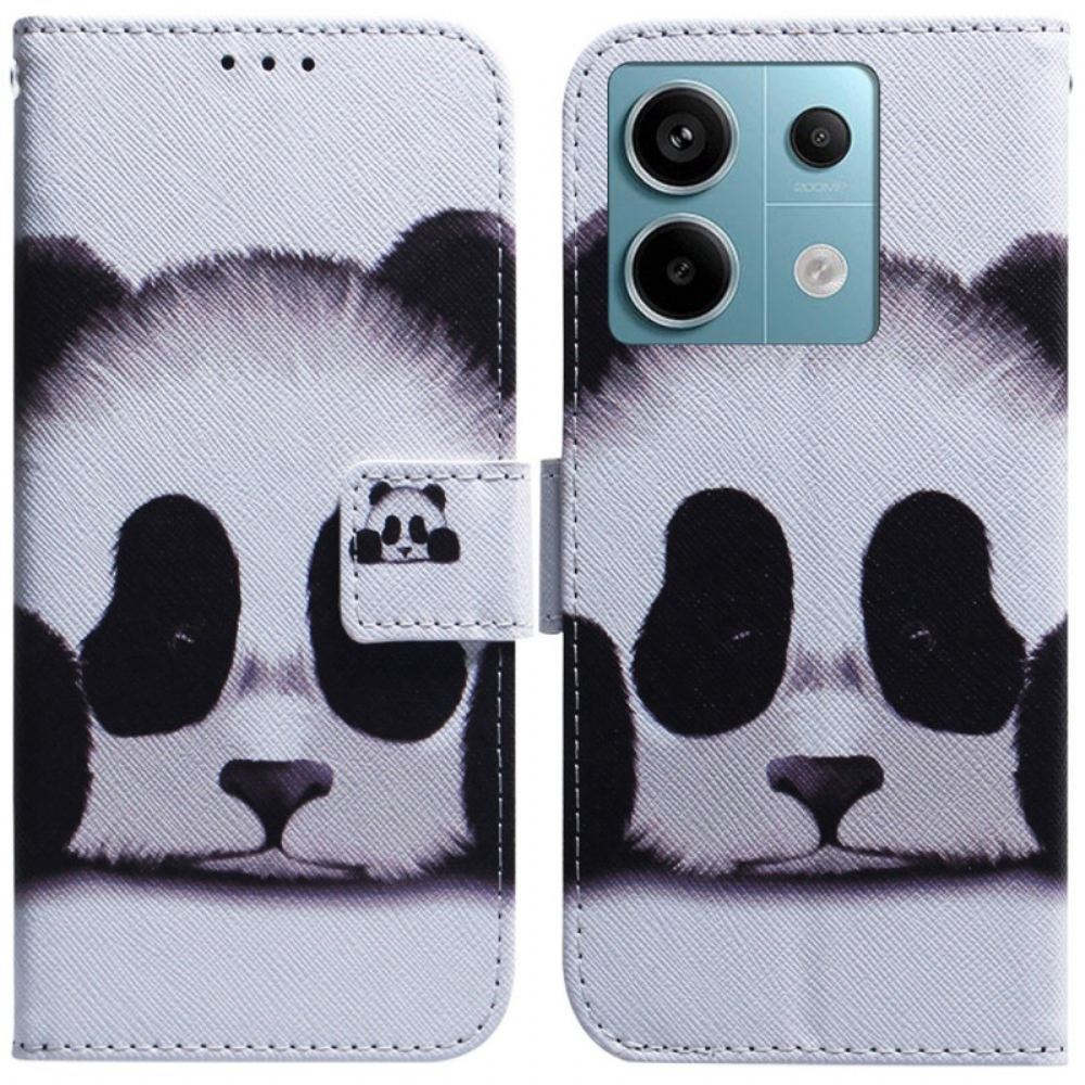 Kožený Kryt Xiaomi Redmi Note 13 Pro 5g Panda