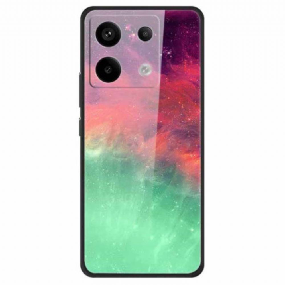 Kryt Na Xiaomi Redmi Note 13 Pro 5g Barevný Vzor Z Tvrzeného Skla