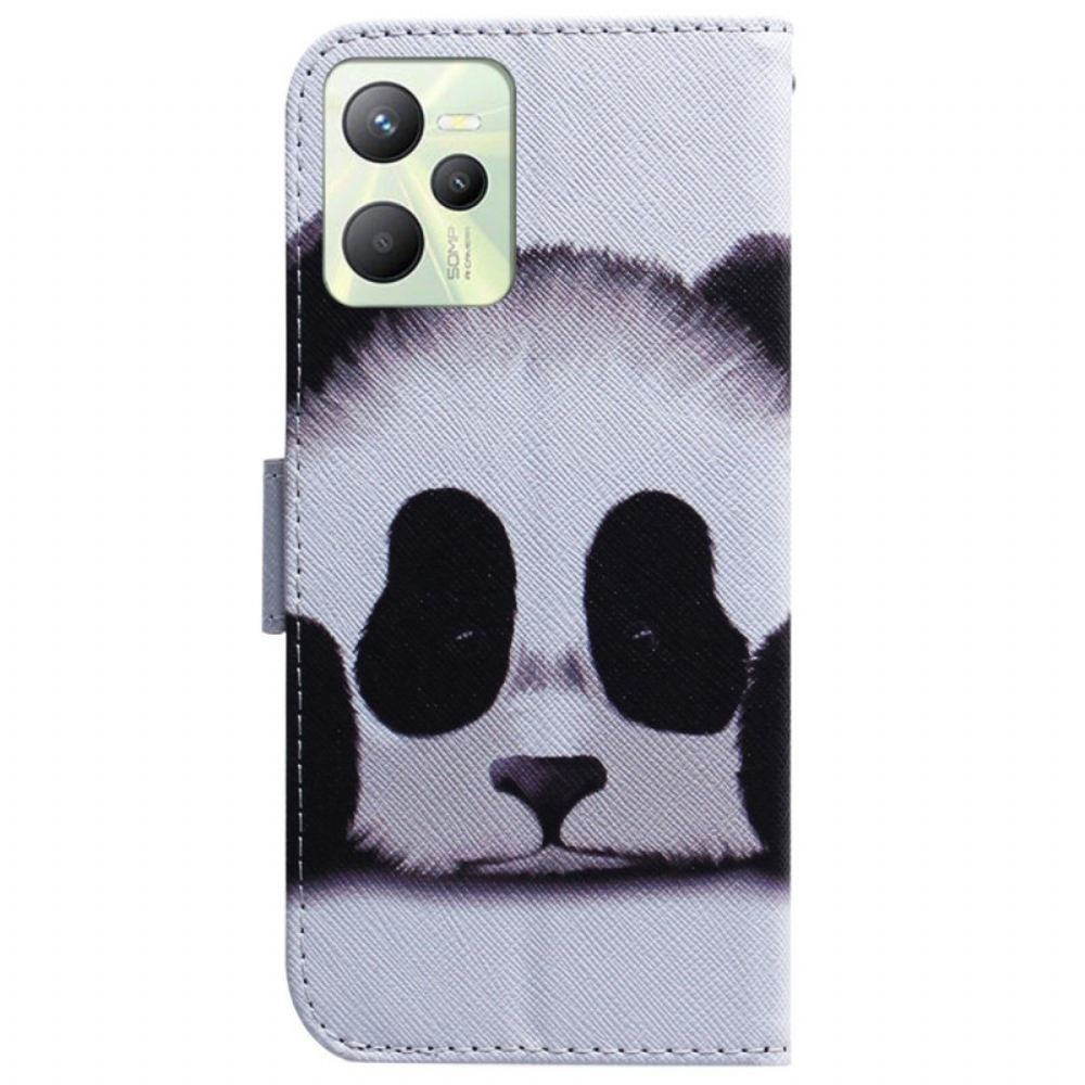 Flipové Pouzdro Na Realme C35 Panda