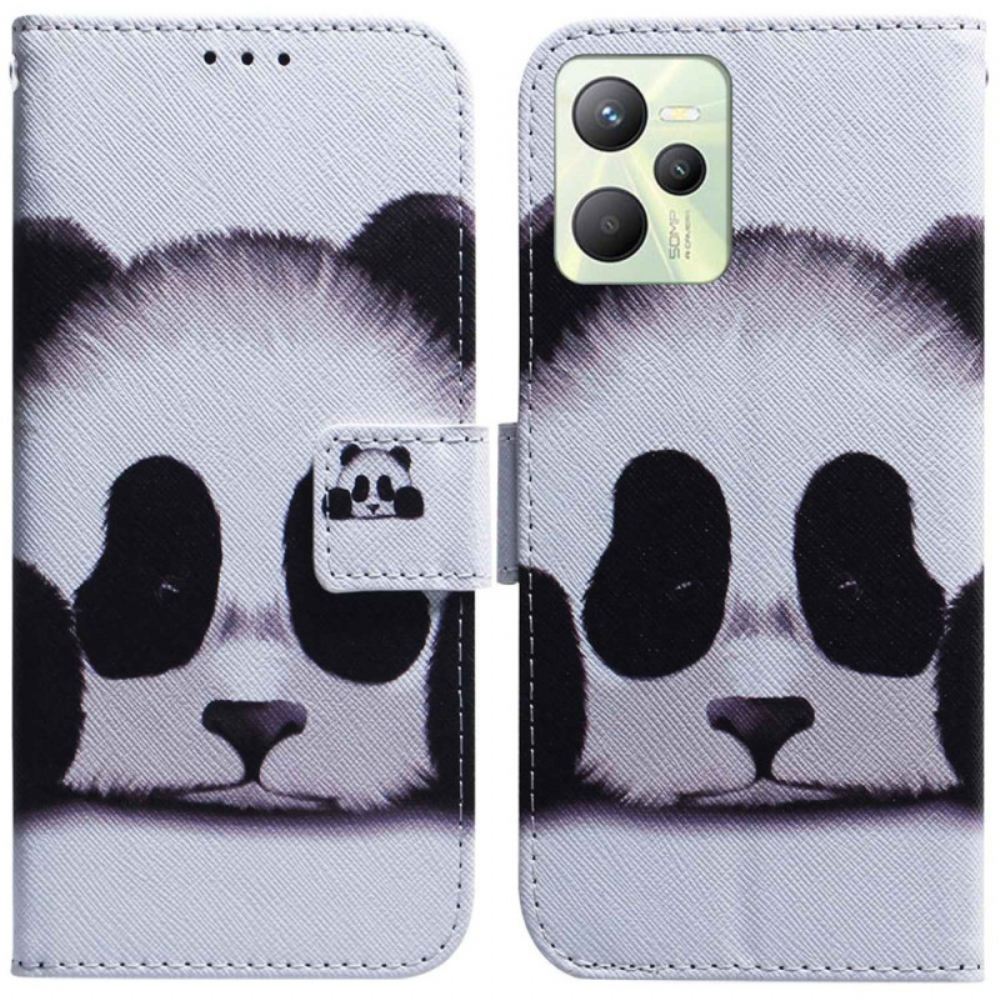 Flipové Pouzdro Na Realme C35 Panda