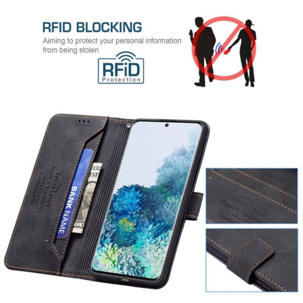 Flipové Pouzdro Na Samsung Galaxy S20 Plus / S20 Plus 5G Barva Rfid Binfen